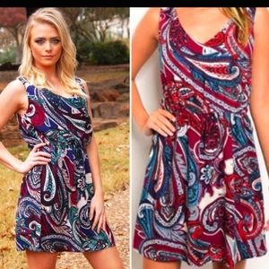 Boutique style sleeveless mini dress